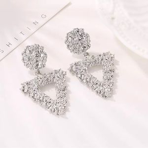 New Vintage Gold Silver Plated Clip on Earrings for Women